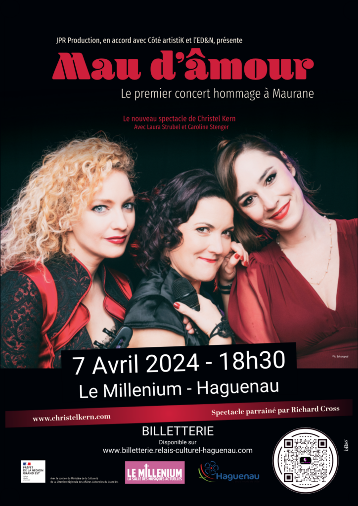 Affiche concert Haguenau Christel Kern